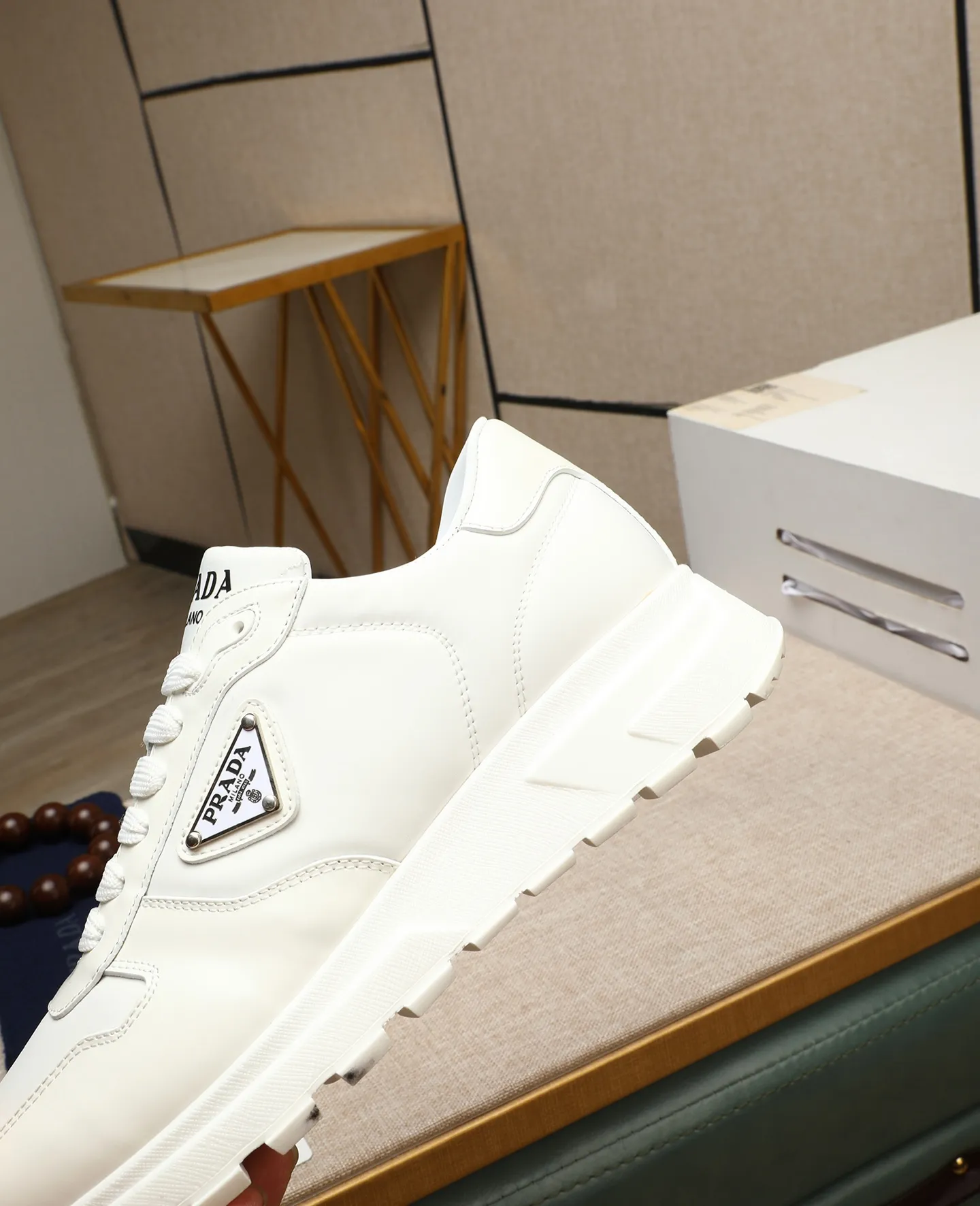 Men's shoes 💰540 🌹🌹[PRADA—Prada] 2025 latest model 🙈original replica! 👟👟👟Available here. The workmanship is top-notch. The upper is made from Italy. 🇮🇹Imported first-layer cowhide. ❗️Breathable genuine leather lining @Suitable for travel. The original version has an enlarged engraved sole, making it suitable for all kinds of travels, showing low-key luxury. Let quality speak for itself. Color: Size: 38-45